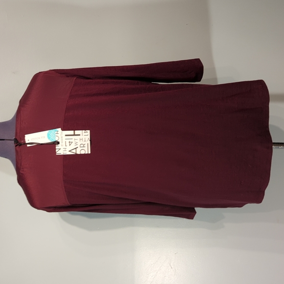 41 Hawthorne Tulla mixed material knit top size XXL - Picture 2 of 3